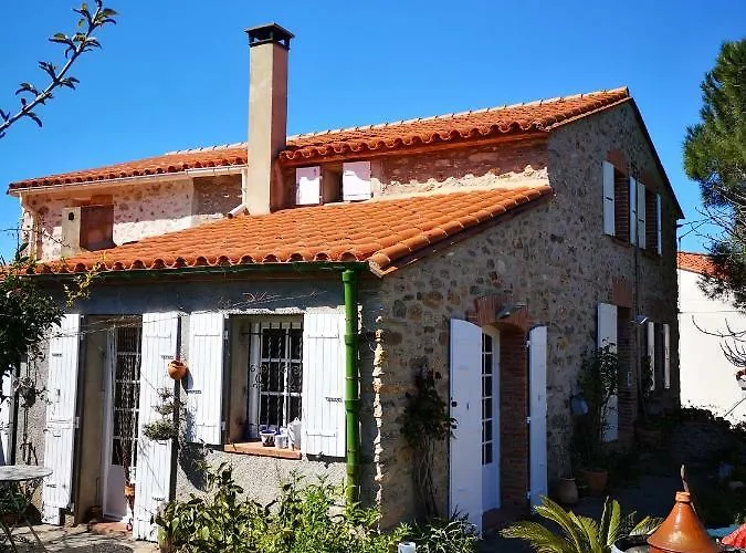 Maison Catalane Climatisee - Jardin Intimiste & Piscine Chauffee - 15 Km Argeles *