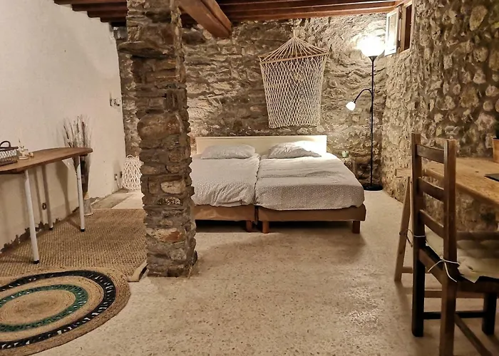 Maison Catalane Climatisee - Jardin Intimiste & Piscine Chauffee - 15 Km Argeles